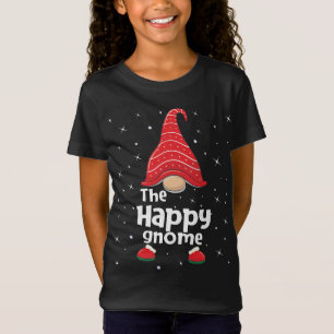 T-Shirt Joyeux Gnome Famille Correspondant Noël Drôle cade