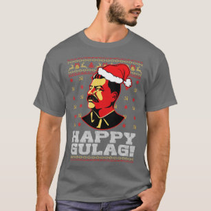 T-shirt Joyeux goulag Joseph Staline Joyeux goulag Drôle l