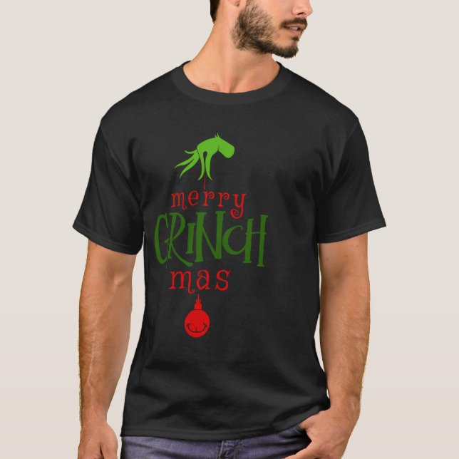 T-shirt Joyeux Grinchmas (Devant)