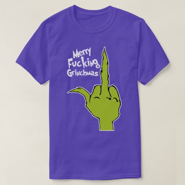 T-shirt Joyeux Grinchmas (Design devant)