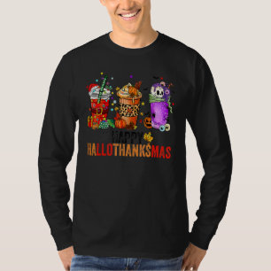 T-shirt Joyeux hallothanksmas Halloween Action de grâce Ch