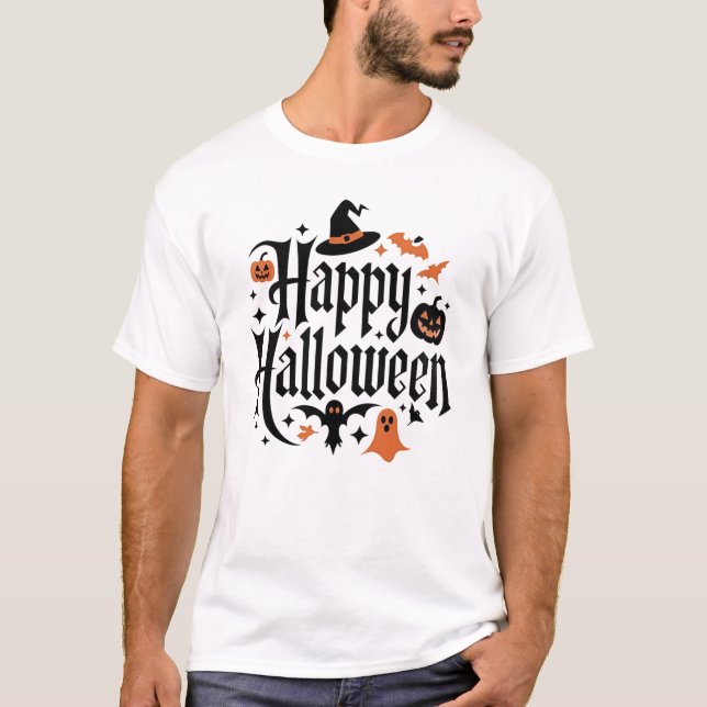 T-shirt Joyeux Halloween (Devant)