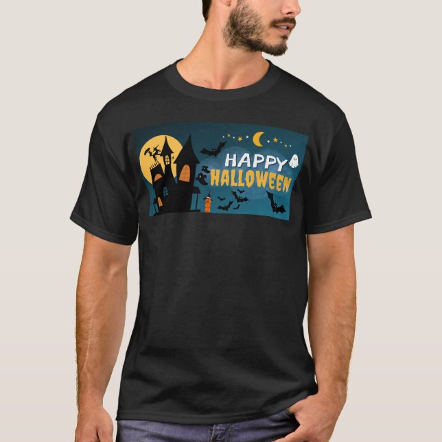 T-shirt Joyeux Halloween (Devant)