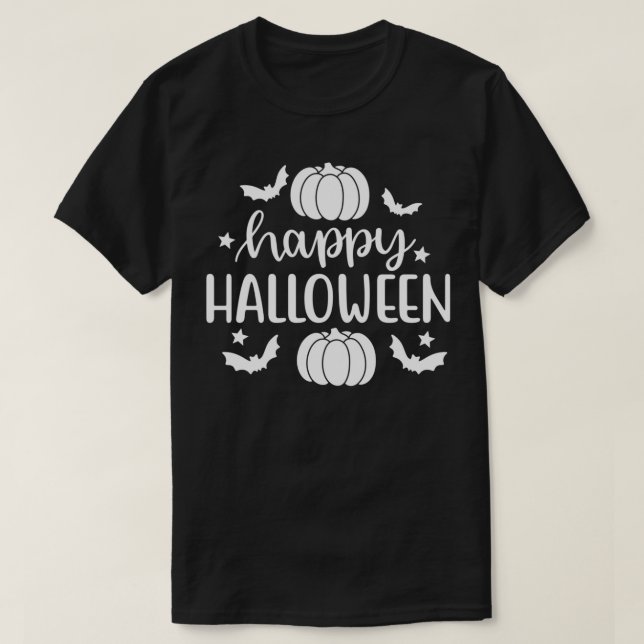 T-shirt Joyeux Halloween  (Design devant)