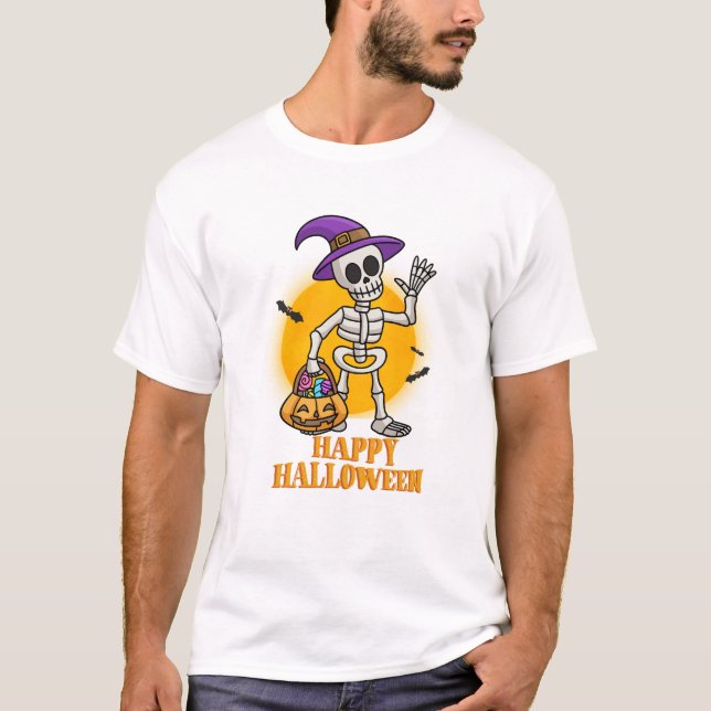 T-shirt Joyeux halloween (Devant)