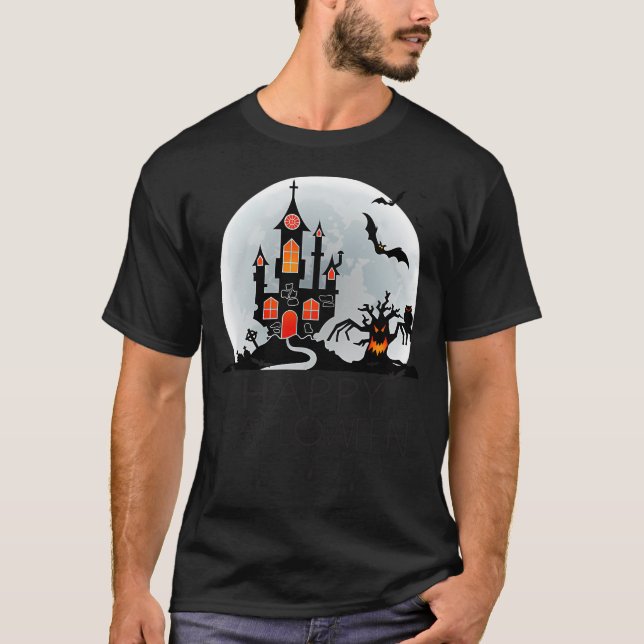 T-shirt Joyeux Halloween (Devant)