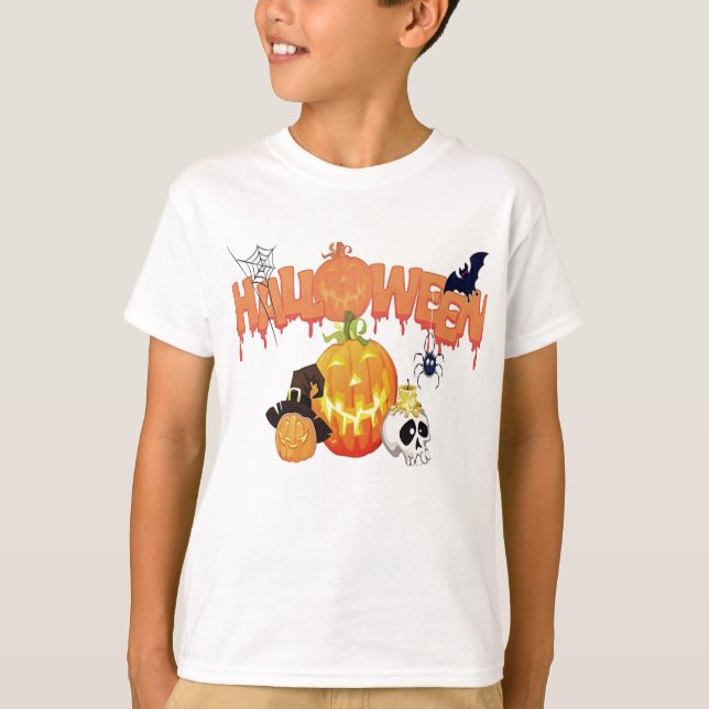 T-shirt Joyeux Halloween (Devant)