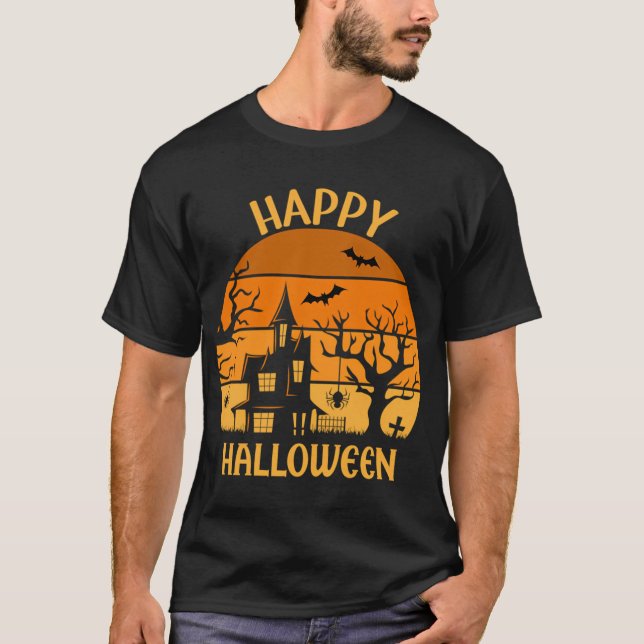 T-shirt Joyeux Halloween (Devant)
