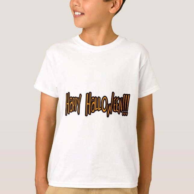 T-shirt Joyeux Halloween (Devant)