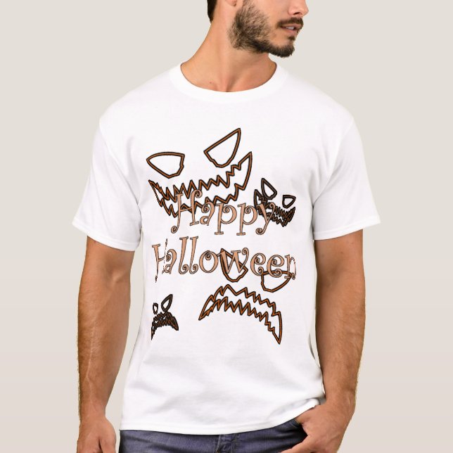 T-shirt Joyeux Halloween (Devant)