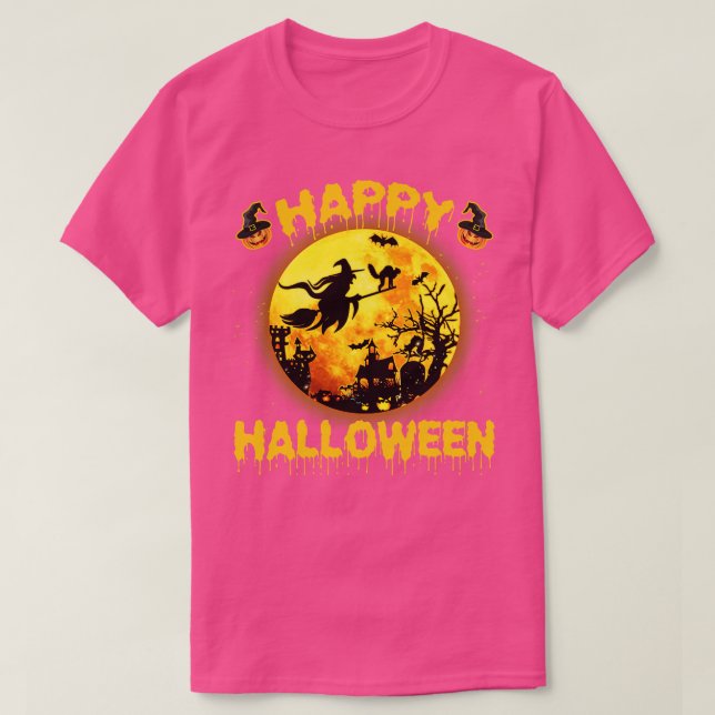 T-shirt Joyeux halloween (Design devant)