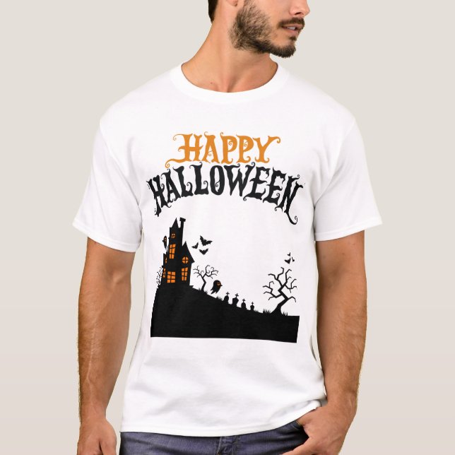 T-shirt Joyeux Halloween (Devant)
