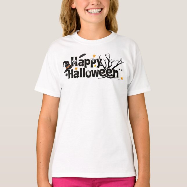 T-shirt Joyeux Halloween (Devant)