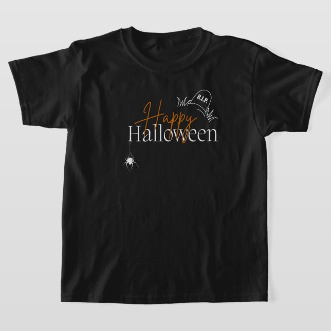 T-shirt Joyeux Halloween (Poser)