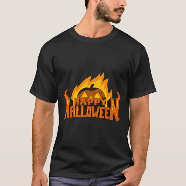 T-shirt Joyeux Halloween (Devant)