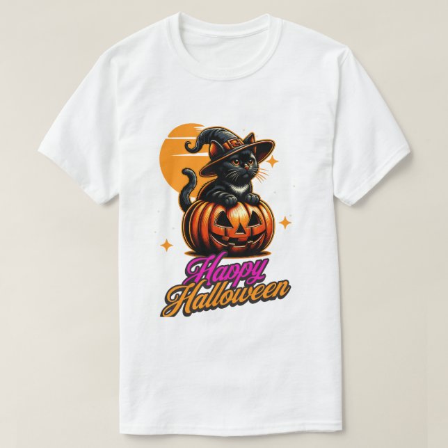 T-shirt Joyeux Halloween (Design devant)