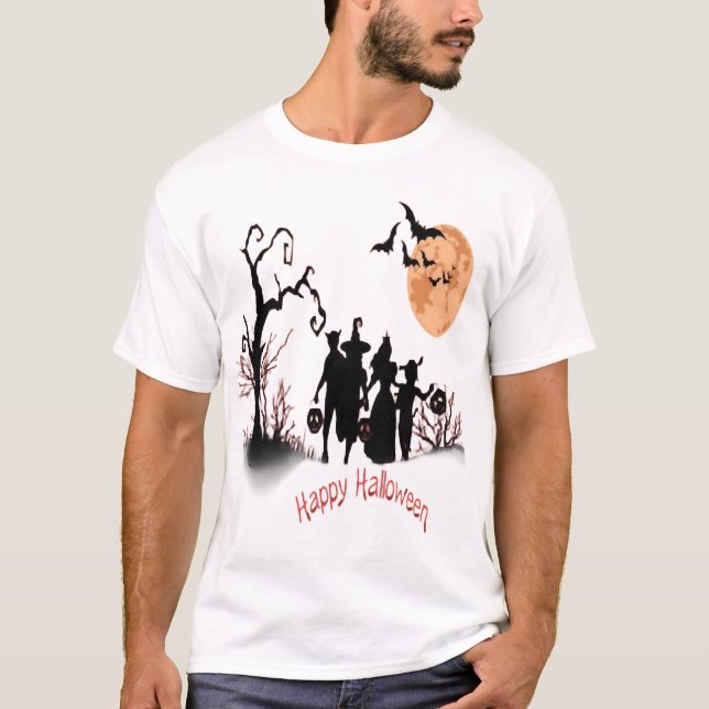 T-shirt Joyeux Halloween (Devant)