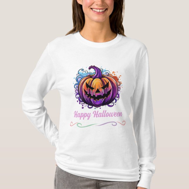 T-shirt Joyeux Halloween (Devant)