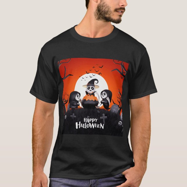 T-shirt Joyeux Halloween (Devant)