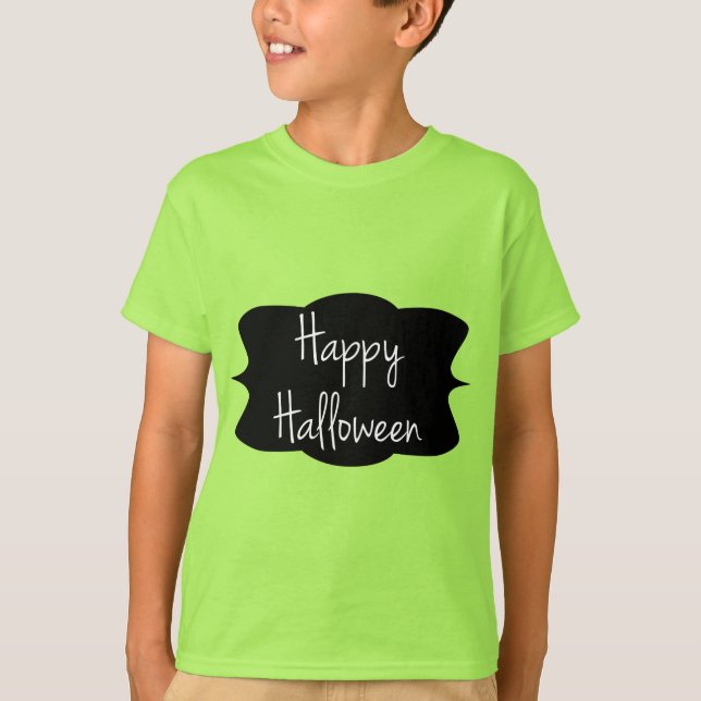 T-shirt Joyeux Halloween (Devant)