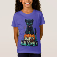 Joyeux Halloween Black Panther Kitten