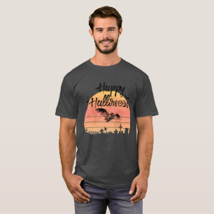 T-shirt Joyeux Halloween Chauve-souris vampire