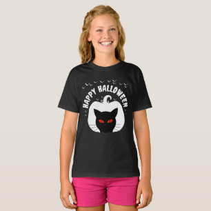 T-SHIRT JOYEUX HALLOWEEN CITROUILLE CHAT