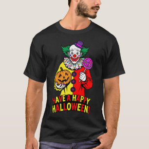 T-shirt Joyeux Halloween, Création d'un Clown Amical