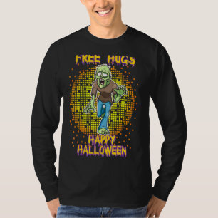 T-shirt Joyeux Halloween en chillant avec mes garçons zomb