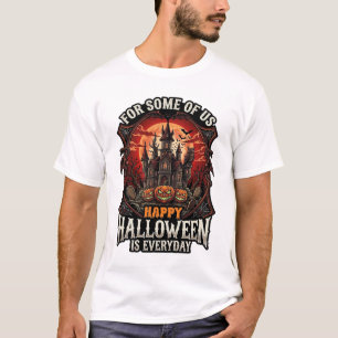 T-shirt Joyeux Halloween est tous les jours Château hanté