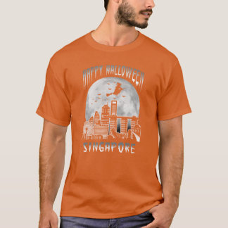 T-shirt Joyeux Halloween famille de Singapore City