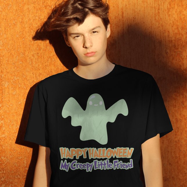 T-Shirt Joyeux Halloween Mon Déplaisant Petit Ami Enfants (Créateur téléchargé)