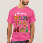 T-shirt Joyeux HallowThanksMas Noël Thanksgivi<br><div class="desc">Holiday Happy HallowThanksMas Noël Thanksgiving Family T-Shirt.</div>