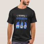 T-shirt Joyeux Hanoukka Gnome Menorah Dreidel Christmas Xm<br><div class="desc">Joyeux Hanoukka Gnome Menorah Dreidel Christmas Xma</div>