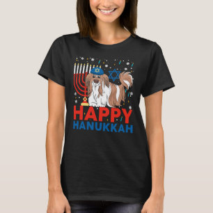 T-shirt Joyeux Hanoukka Shih Tzu Jewish Shih Shih