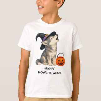 T-shirt Joyeux HOWL o ween