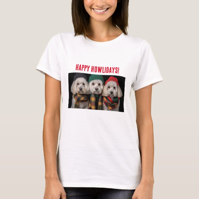 T-shirt Joyeux Howlidays (Devant)