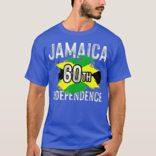 T-shirt Joyeux Jamaïque 60e anniversaire de l'indépendance
