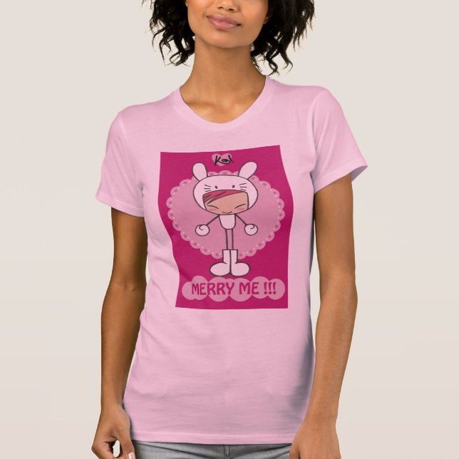 T-shirt joyeux je ! ! ! (Devant)