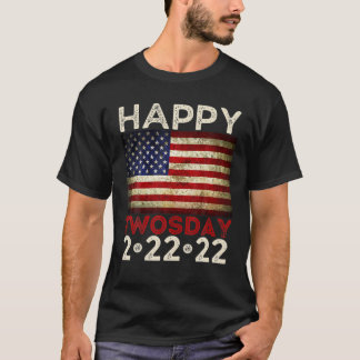 T-shirt Joyeux Jeu Twos, mardi 22 février 2022 American