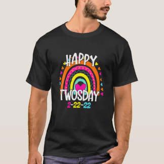 T-shirt Joyeux Jeudi 02-22-2022 Mardi Février 2022