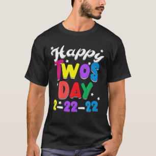 T-shirt Joyeux Jeudi 2022 Cute Leopard Arc-en-ciel Février