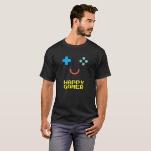 T-shirt Joyeux joueur - Retro Gaming Emoticon