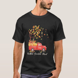 T-shirt Joyeux Jour d'Action de grâce Automne Automne Mapl