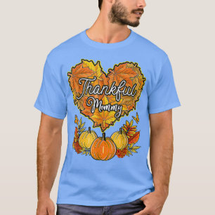 T-shirt Joyeux Jour d'Action de Grâce Automne automne Mapl
