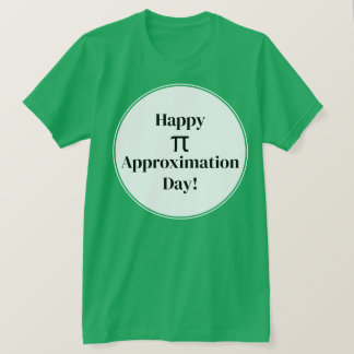 T-shirt Joyeux Jour d'Approximation Pi Juillet 22 Juillet 