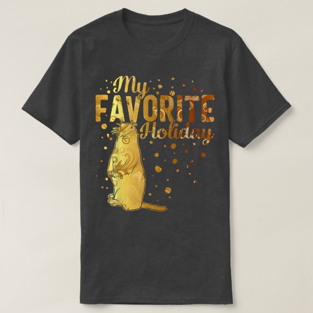 T-shirt Joyeux Jour de la marmotte Favorite Fête 2 Février (Design devant)