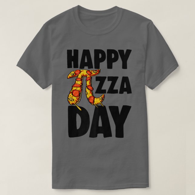 T-shirt Joyeux Jour de la Pizza 3 (Design devant)
