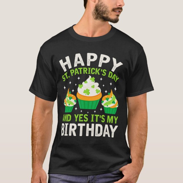 T-shirt Joyeux Jour de la Saint Patrick Anniversaire Saint (Devant)