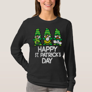 T-shirt Joyeux Jour de la Saint Patrick Gnomes Saint Paddy